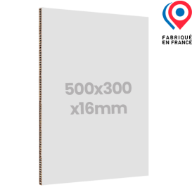 Affiche en carton 500 x 300 x 16mm - Personnalisable