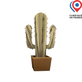 Cactus décoratif en carton - Personnalisable