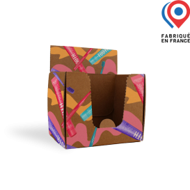 Boite distributrice en carton - Personnalisable