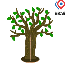 Arbre en carton 1.35M - Personnalisable