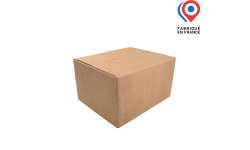 Carton d'expédition 6 bouteilles Bourgogne HT 164 2X3 double cannelure - Personnalisable