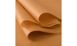 Lot 1000 feuilles papier de soie CARAMEL 50x70 zoom