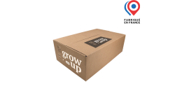 Carton d'expédition 12 bouteilles de vin de Bordeaux HT152 2X6 simple cannelure. Personnalisable avec logo, photo, texte ou visuel graphique. Made in France et écoresponsable. Fabriqué en France.