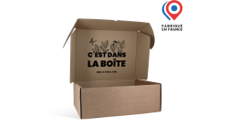 Boîte produit en carton kraft marron 415x334x150 mm