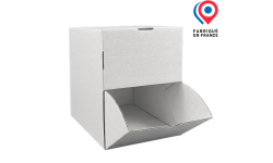 Boite distributrice avec bec verseur - Personnalisable