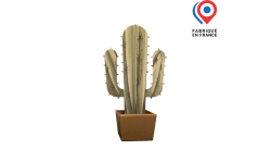 Cactus décoratif en carton écoresponsable personnalisable et sur mesure. Fabriqué en France