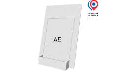 Chevalet porte document A5 à personnaliser