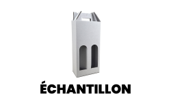 PORTABLE 2 BLLES MIXTE BLANC - FOND AUTO