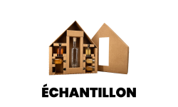 Coffret Calendrier Maison 7 bouteilles personnalisable en carton fabriqué en France