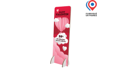Kakemono en carton 1.50m - Personnalisable