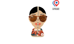 PLV Présentoir lunettes en forme de tête - Personnalisable