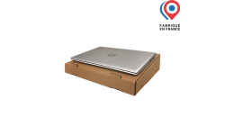 support d'ordinateur en carton kraft personnalisable et sur mesure. Fabrication française